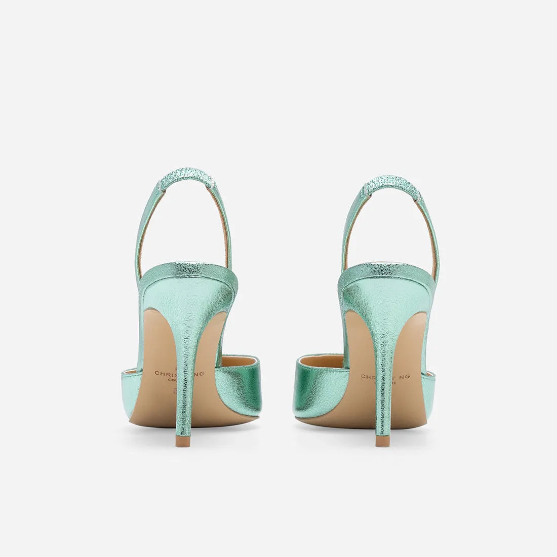 Hebe Crinkle Pumps Over The Knee High Boots