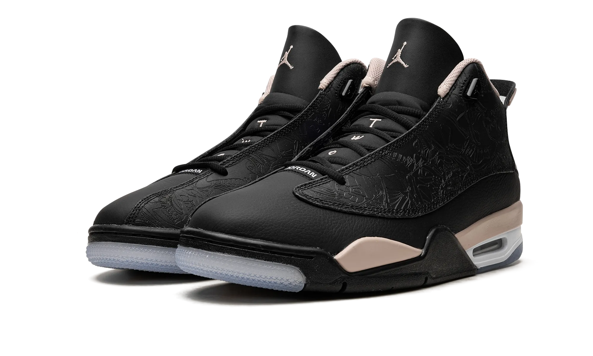 Sneakers In Canvas Air Jordan Dub Zero "Black / Fossil Stone"