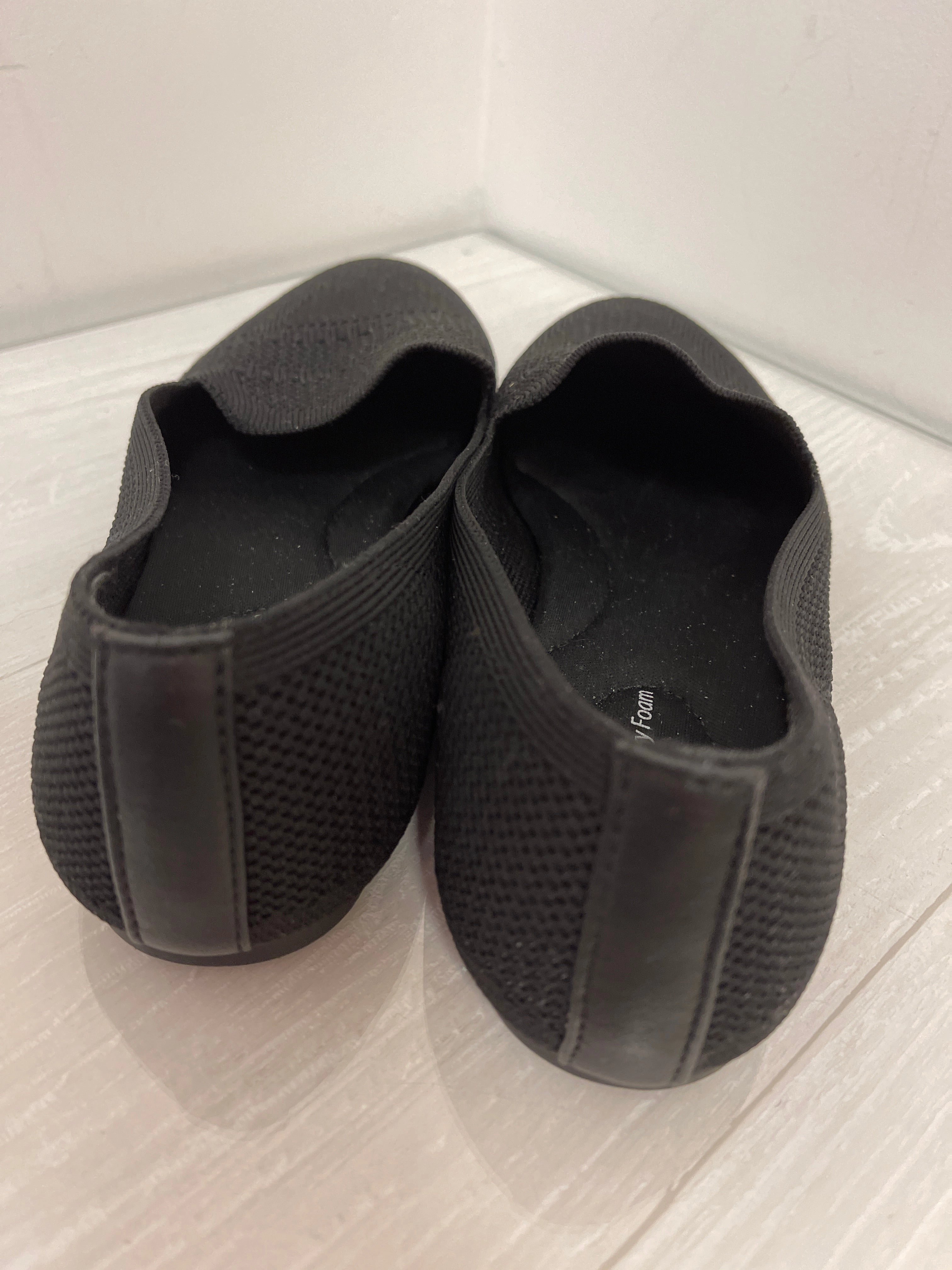 Shoes Flats By Time And Tru In Black, Size: 8 Flat Pointed Wedding Shoes