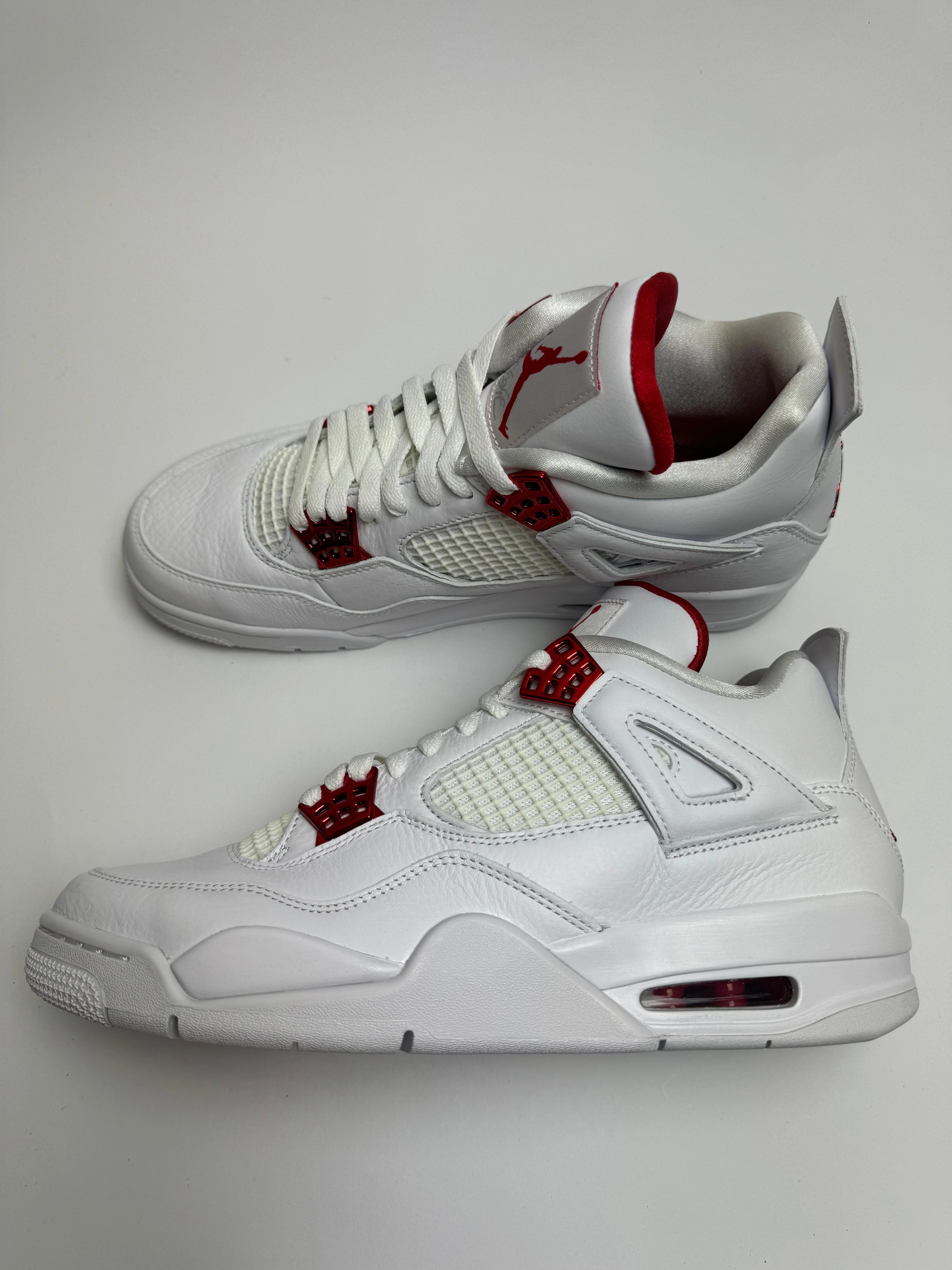 Air Jordan 4 "Metallic Red" Air Force 2 Sneakers
