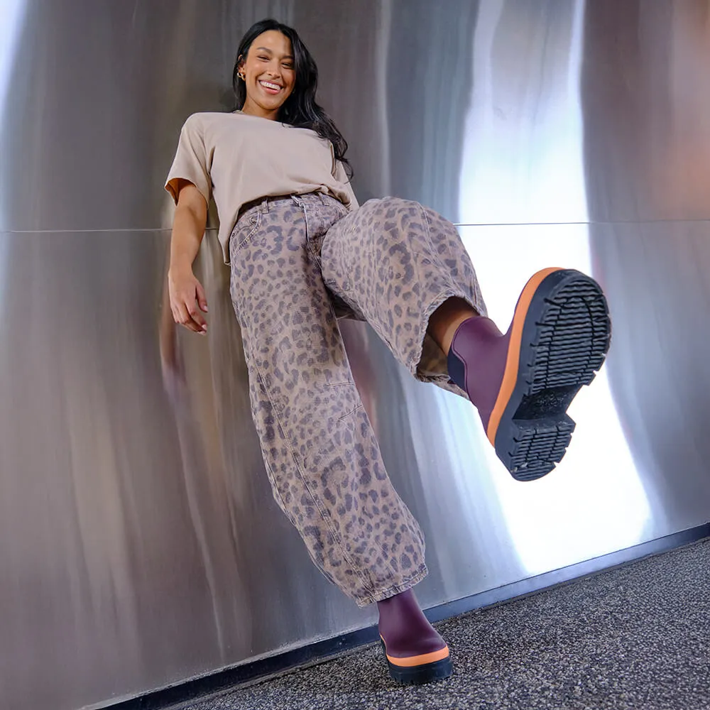 Tully Rain Boot in Plum from Merry People Klim Snowmobile Boots