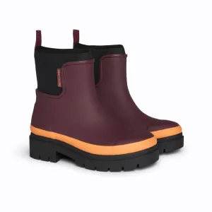 Boots For Women Tully Rain Boot in Plum from Merry People
