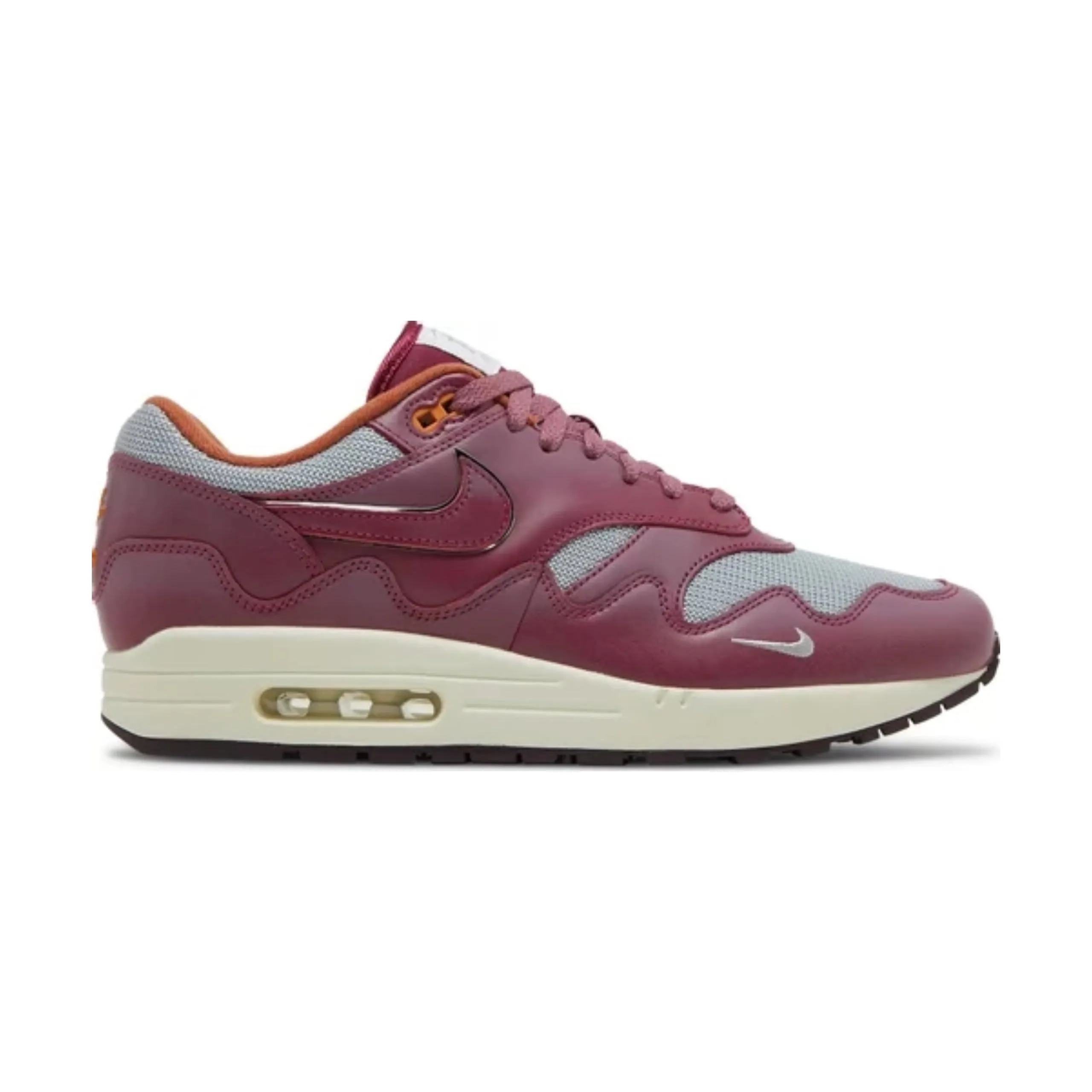 Air Max 1, Patta Rush Maroon Nike Barkley Shoes