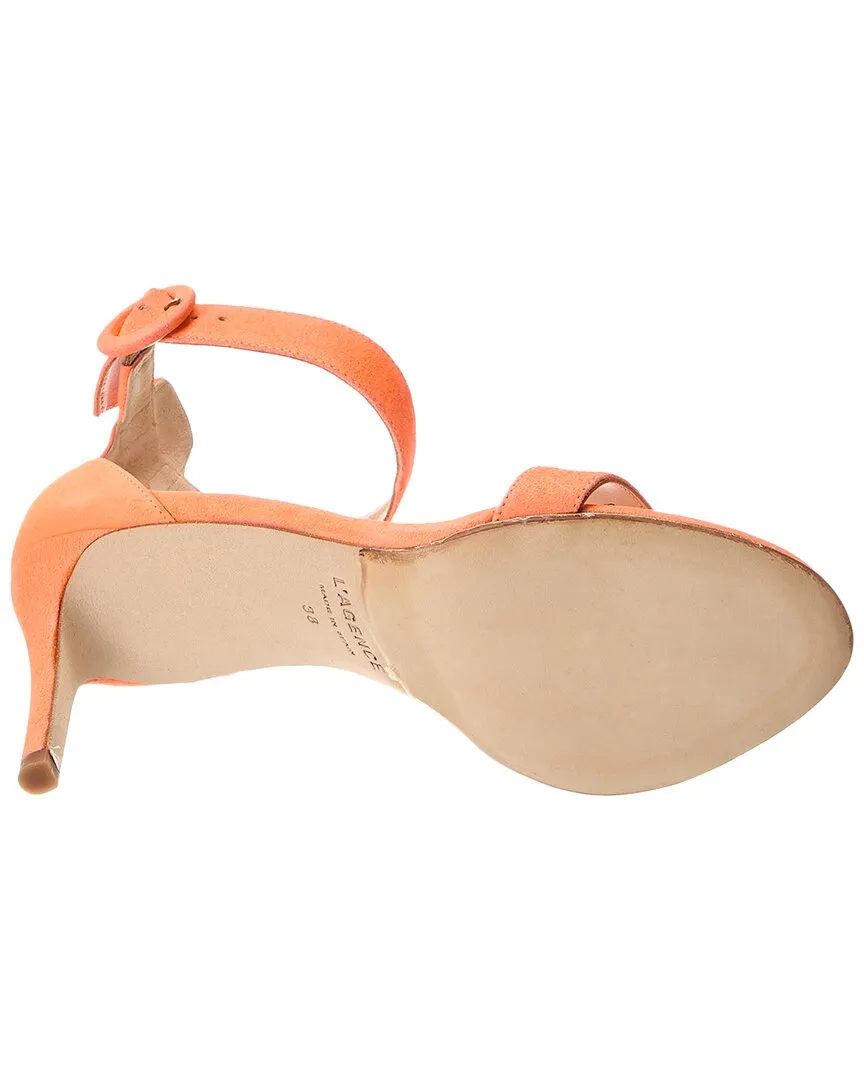 Sandals Pink L??AGENCE Gisele II Suede Sandal