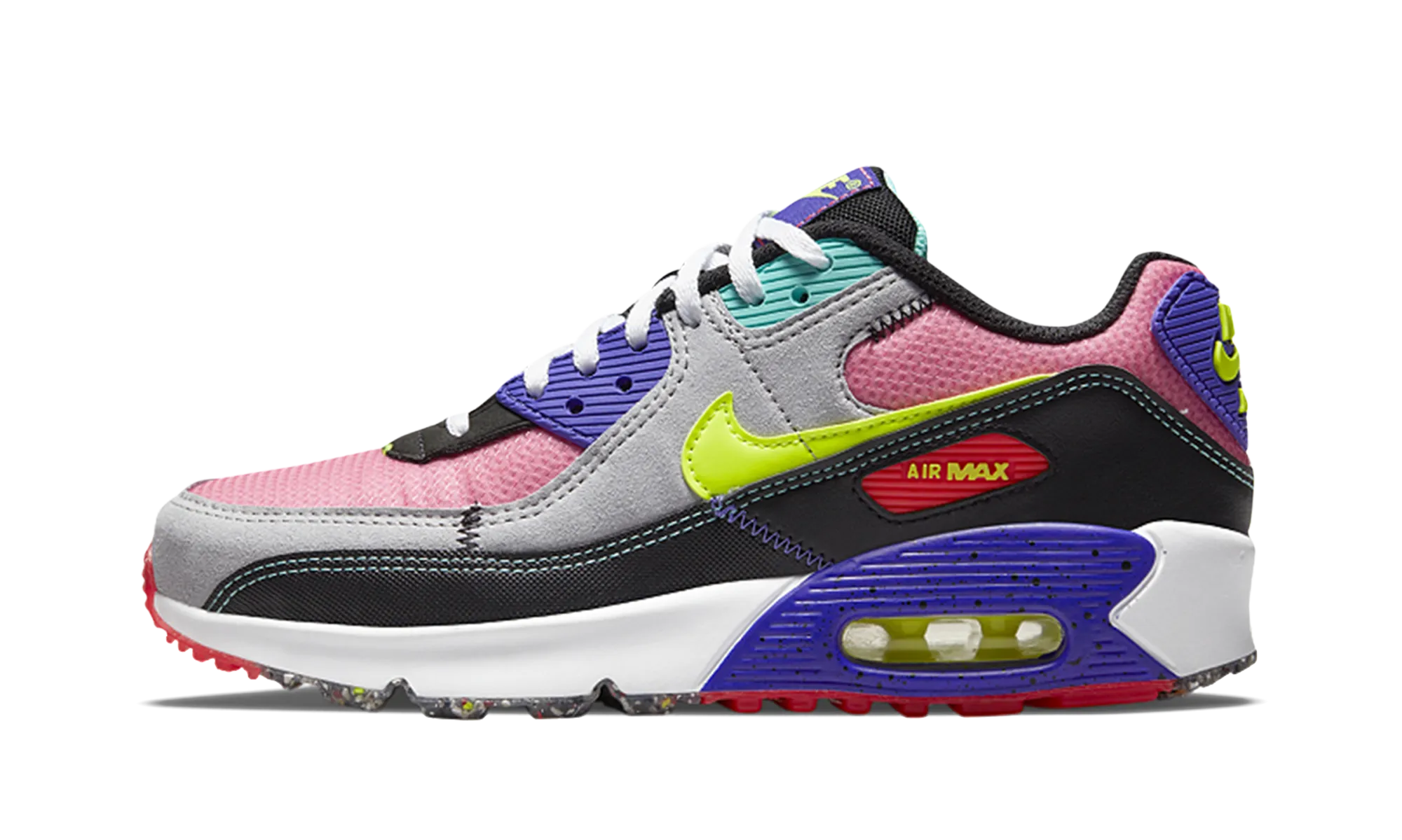 Air Max 90 GS "Exeter Edition - Neon" Nike Gary Payton Basketball Shoes