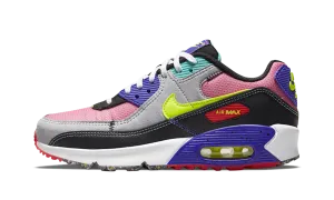 Nike Indoor Soccer Shoes Superfly Air Max 90 GS "Exeter Edition - Neon"