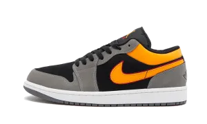 Canvas Sneakers Air Jordan 1 Low Black Vivid Orange