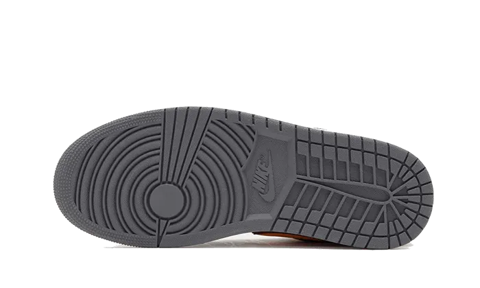 Jp Sneakers Air Jordan 1 Low Black Vivid Orange