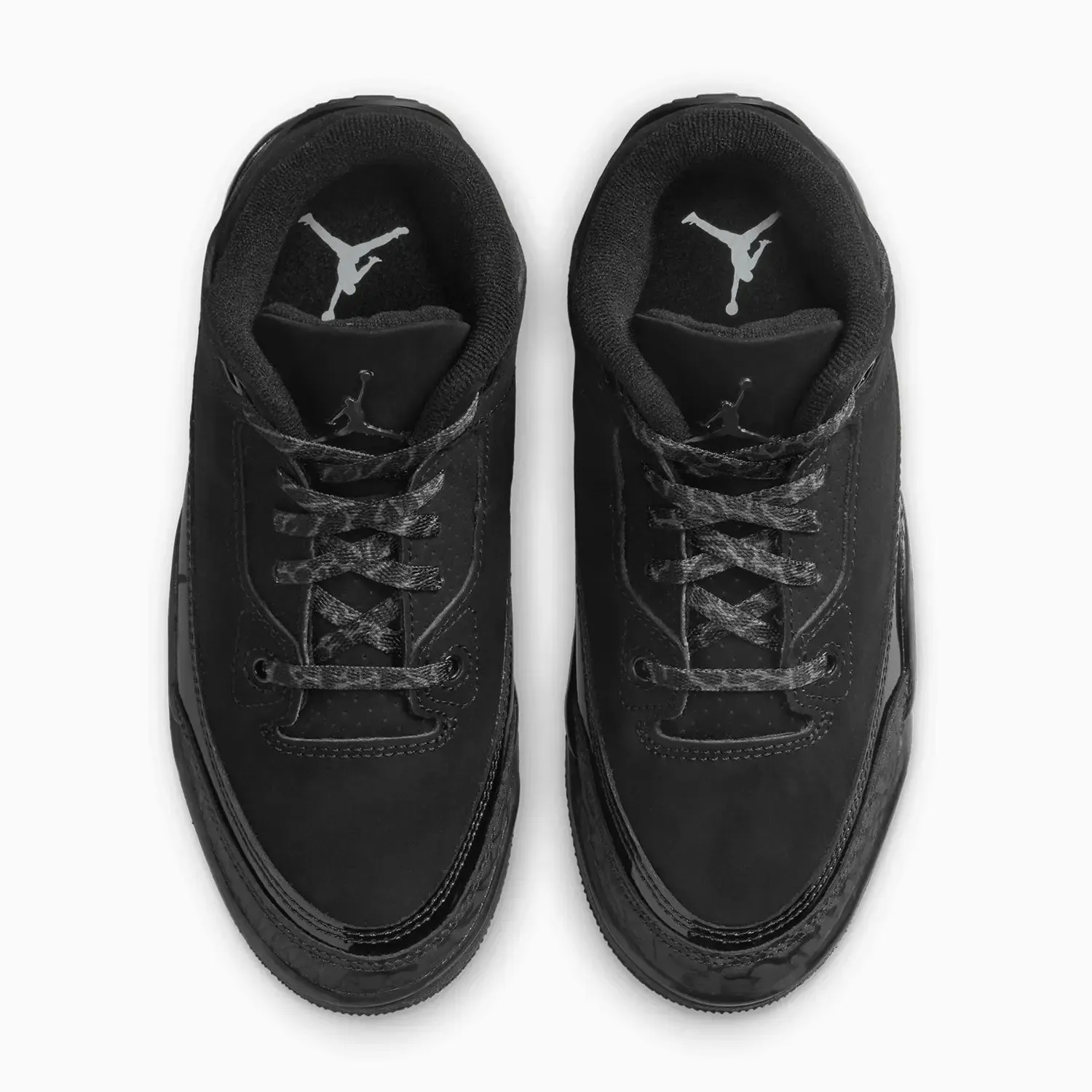 Kid's Air Jordan 3 Retro "Black Cat" Pre School Sneakers Airforce