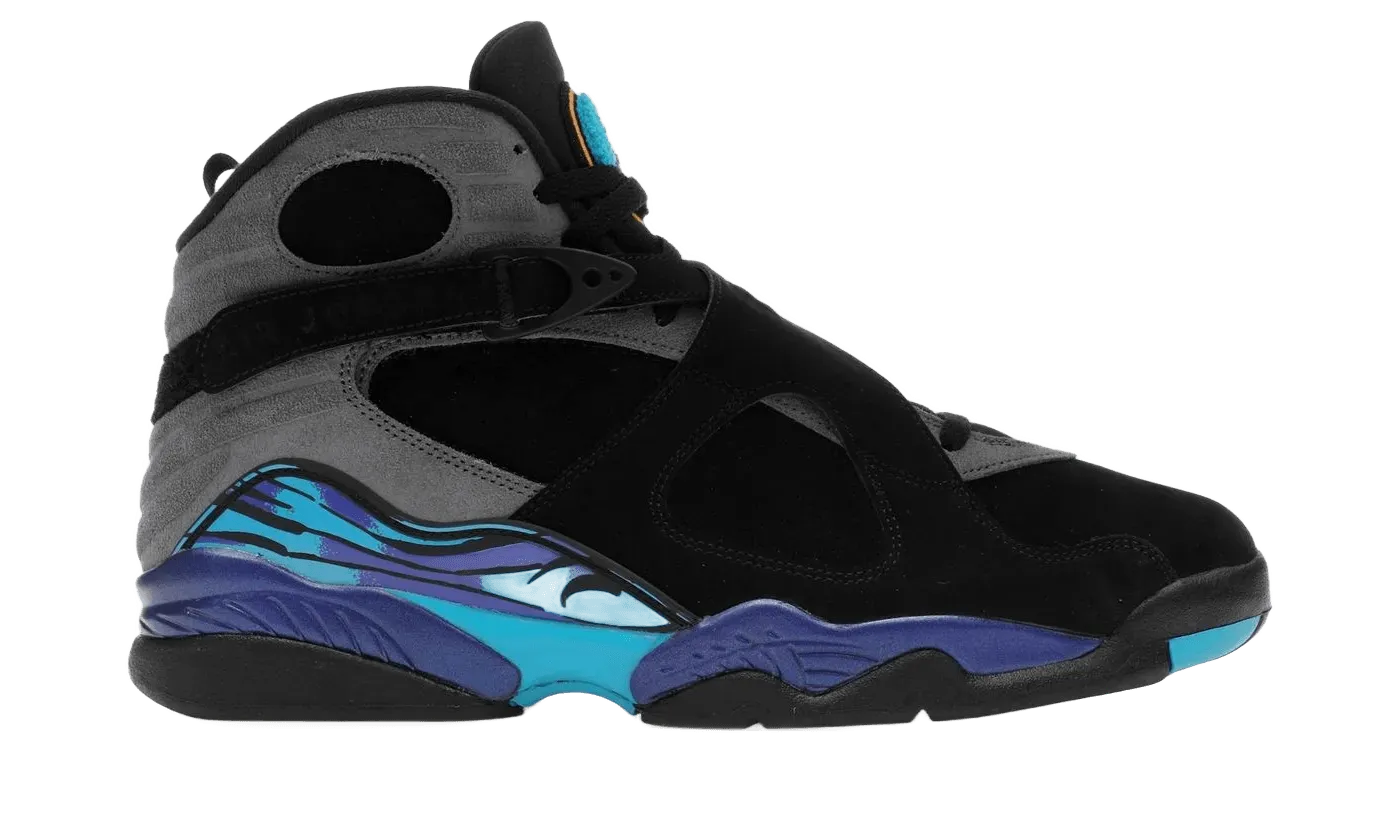 Air Jordan 8 Retro Aqua (2025) Ocr Sneakers