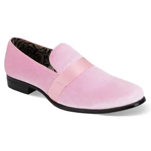 After Midnight Velvet Shoes 6660 Lt Pink Open Toe Casual Shoes