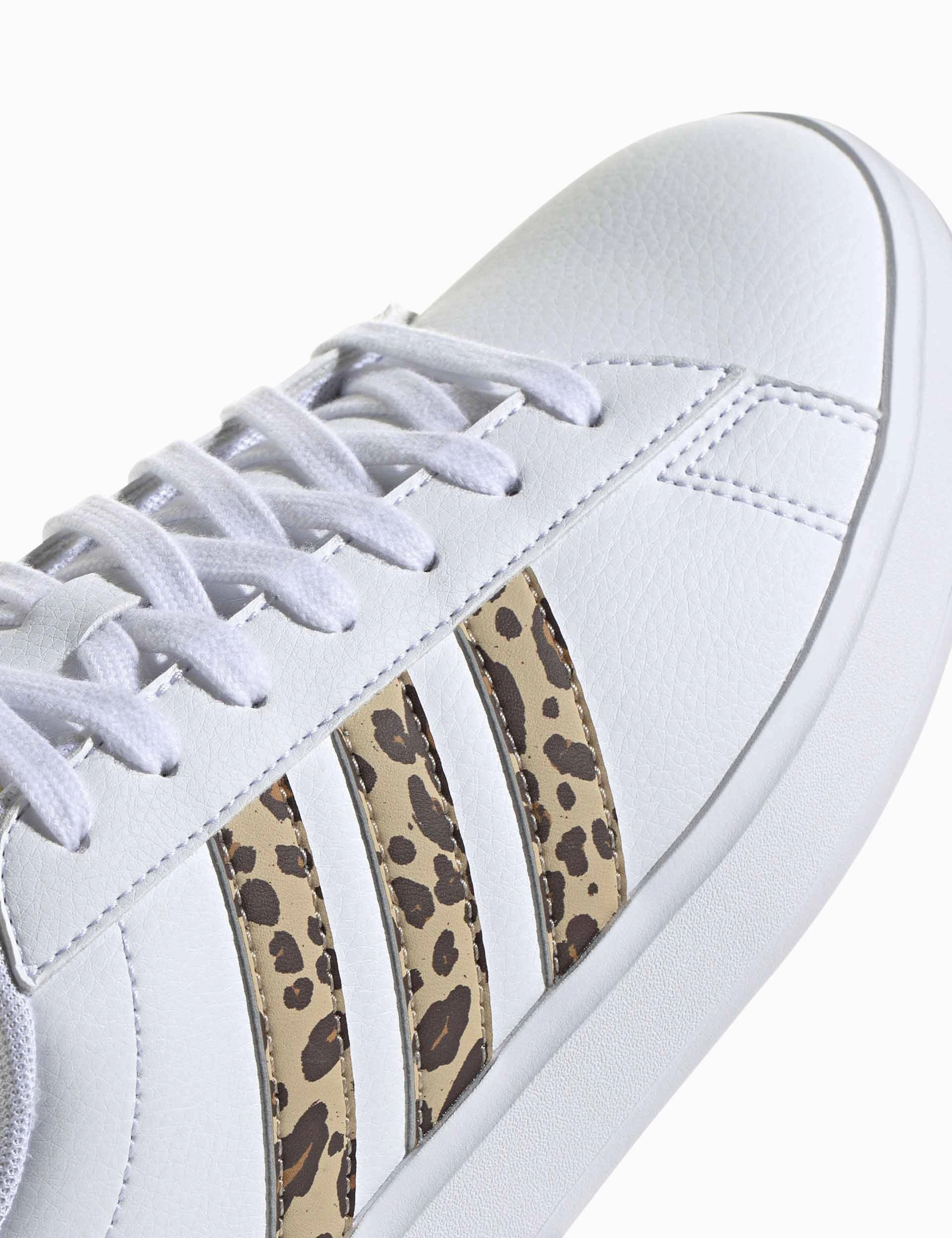 Fashion Casual Shoes Grand Court 2.0 Shoes - Cloud White/Magic Beige/Matte Gold