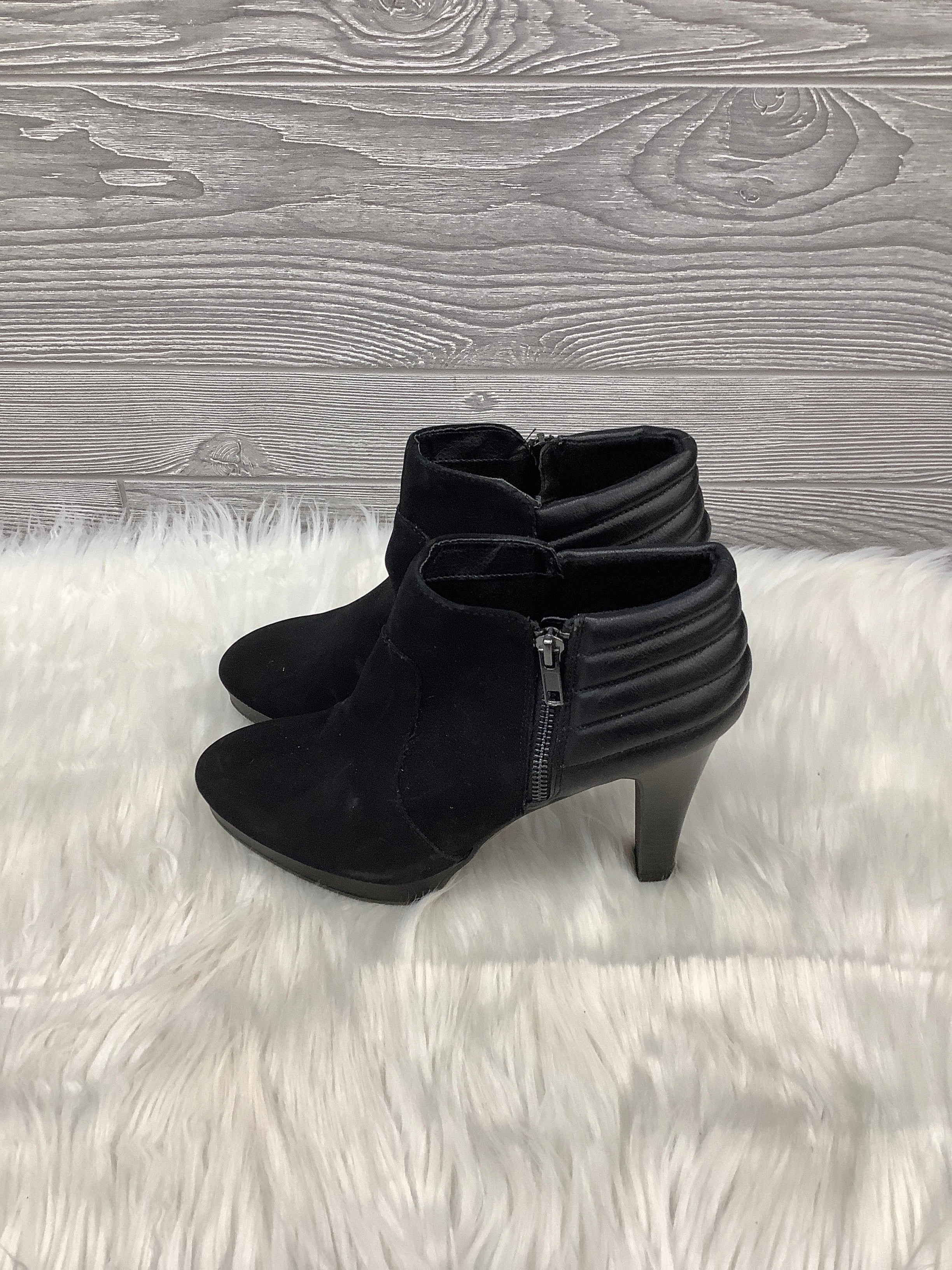 Boots Ankle Heels By Unlisted In Black, Size: 9 Old West Boots