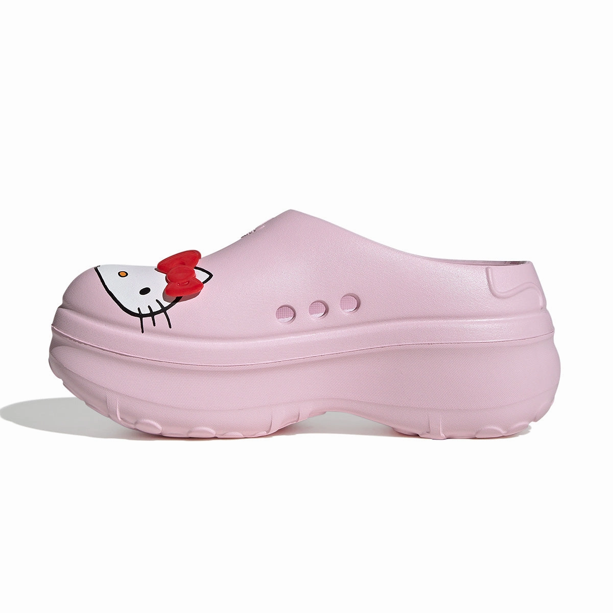   Hello Kitty Wmns Adifom Mule 'Clear Pink' Floral Adidas Shoes