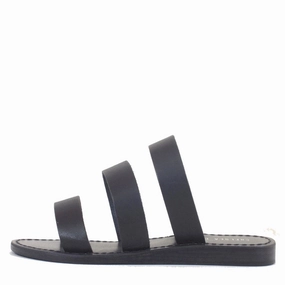 Trigg Leather Slides Ron White Sandals