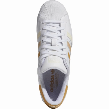 Adidas Kid's Superstar Shoes - Golden / Beige Adidas Running Sports Shoes