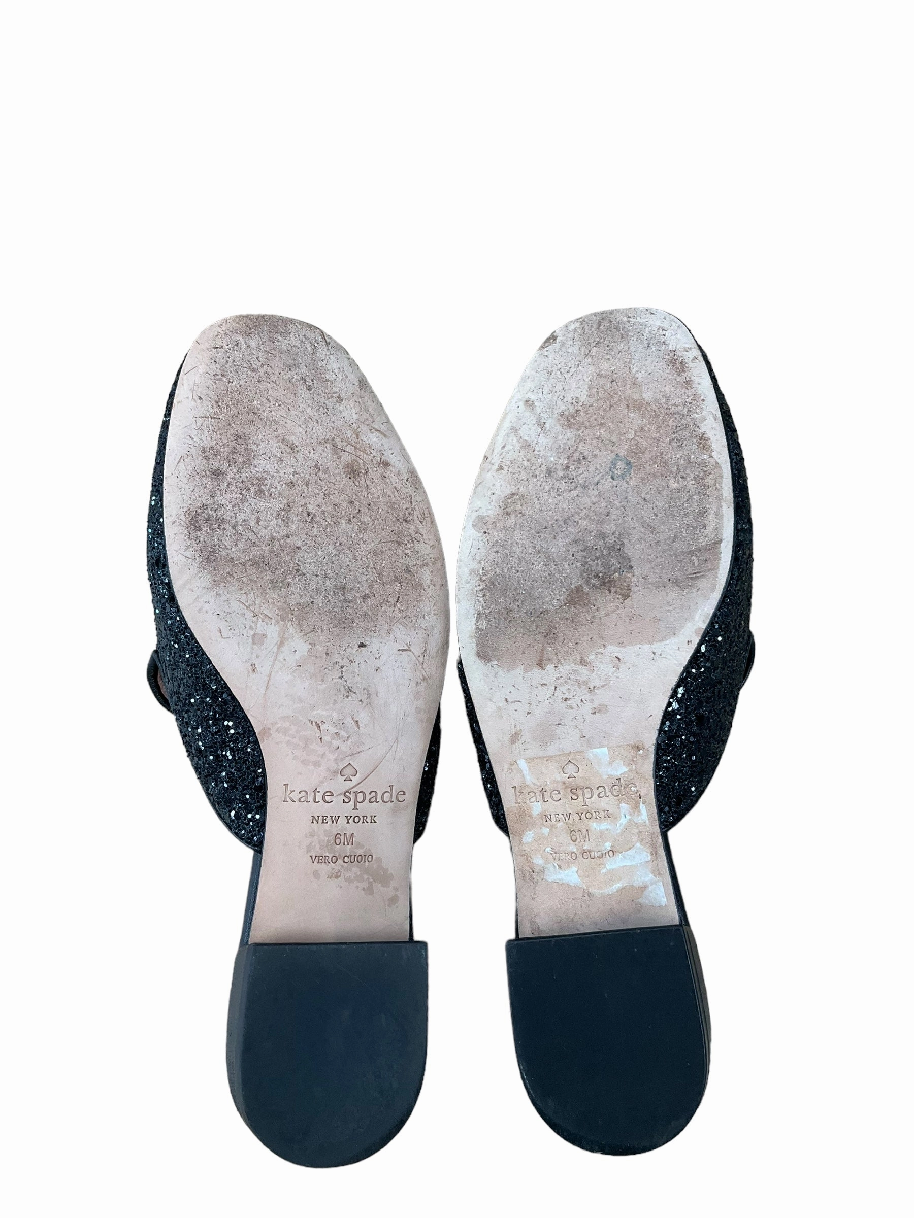 Black Shoes Flats Kate Spade, Size 6 Wide Fit Shoes Flats