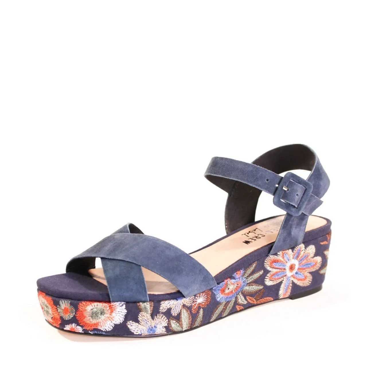 Fancy Embroidered Wedged Sandals High Heels And Low Lifes Movie