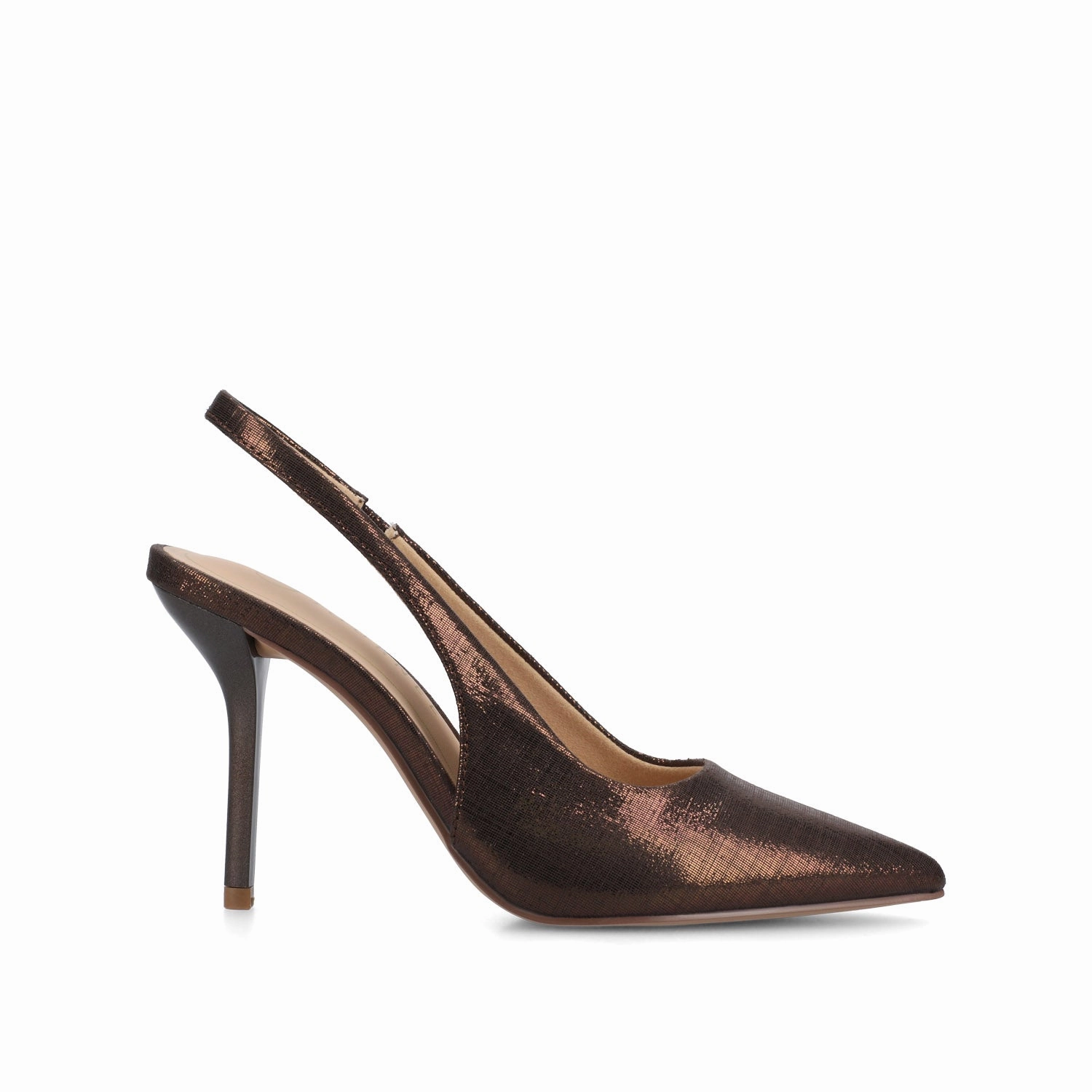 Pleasers High Heels ELENNEY SLINGBACK STILETTO HEELS IN STATEMENT IN WIDE