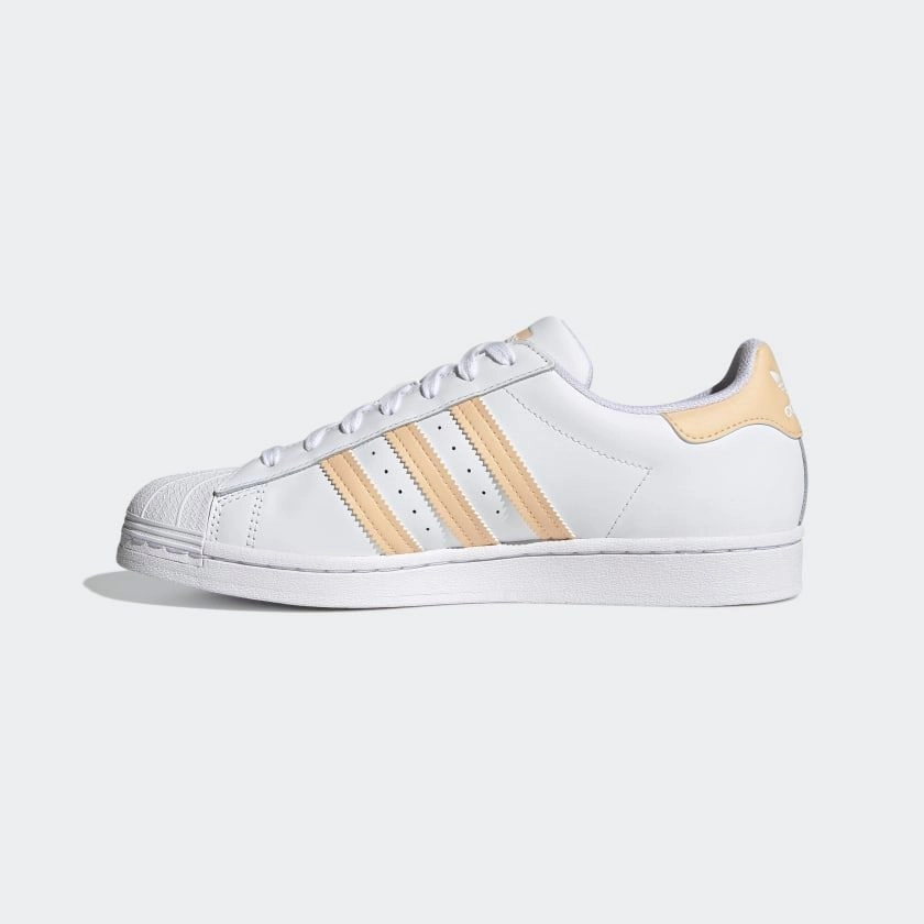 Adidas Men's Superstar Shoes - Cloud White / Glow Orange / Glow Pink Adidas Yeezy Qntm Basketball Shoes
