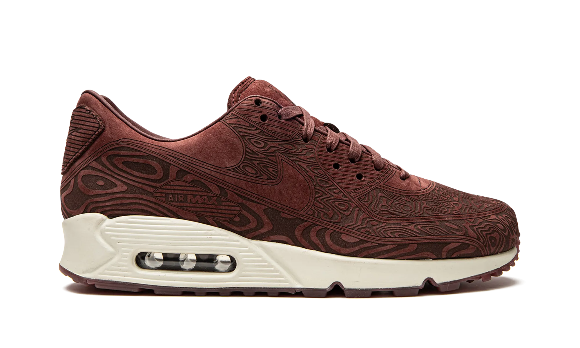 Air Max 90 "Laser Mahogany" Nike Sprint Running Shoes