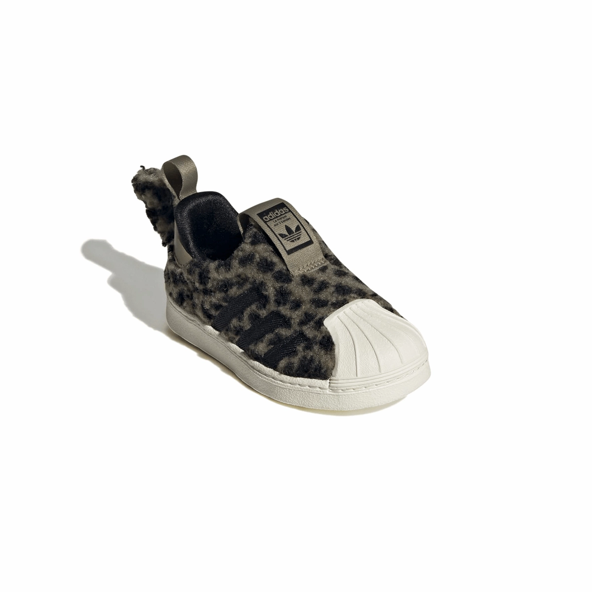 Kid's Superstar 360 'Leopard' Adidas Varner Wrestling Shoes