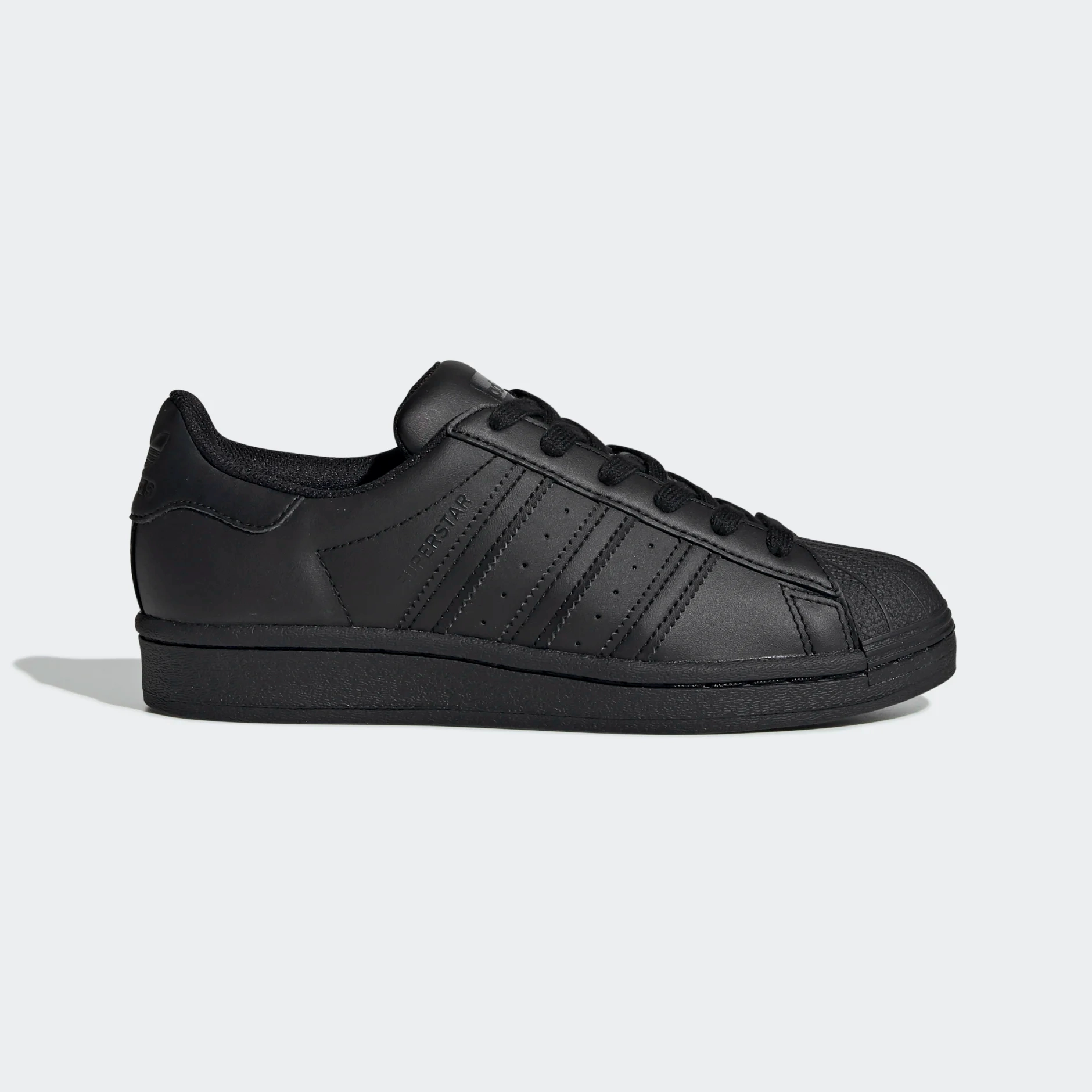 Adidas 3d Shoe Adidas Kid's Superstar Shoes - All Black