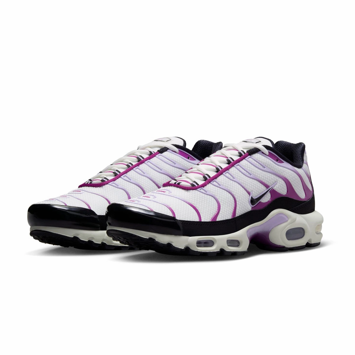 Nike Air Force One Shoe Strings Air Max Plus 'Black Purple White'