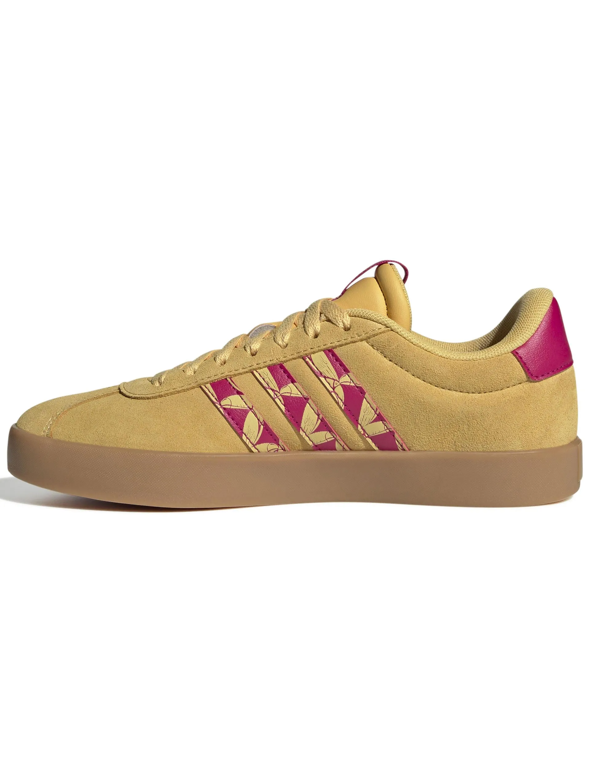 Casual Leather Shoes With Jeans VL Court 3.0 Shoes - Semi Spark/Bold Pink/Gum