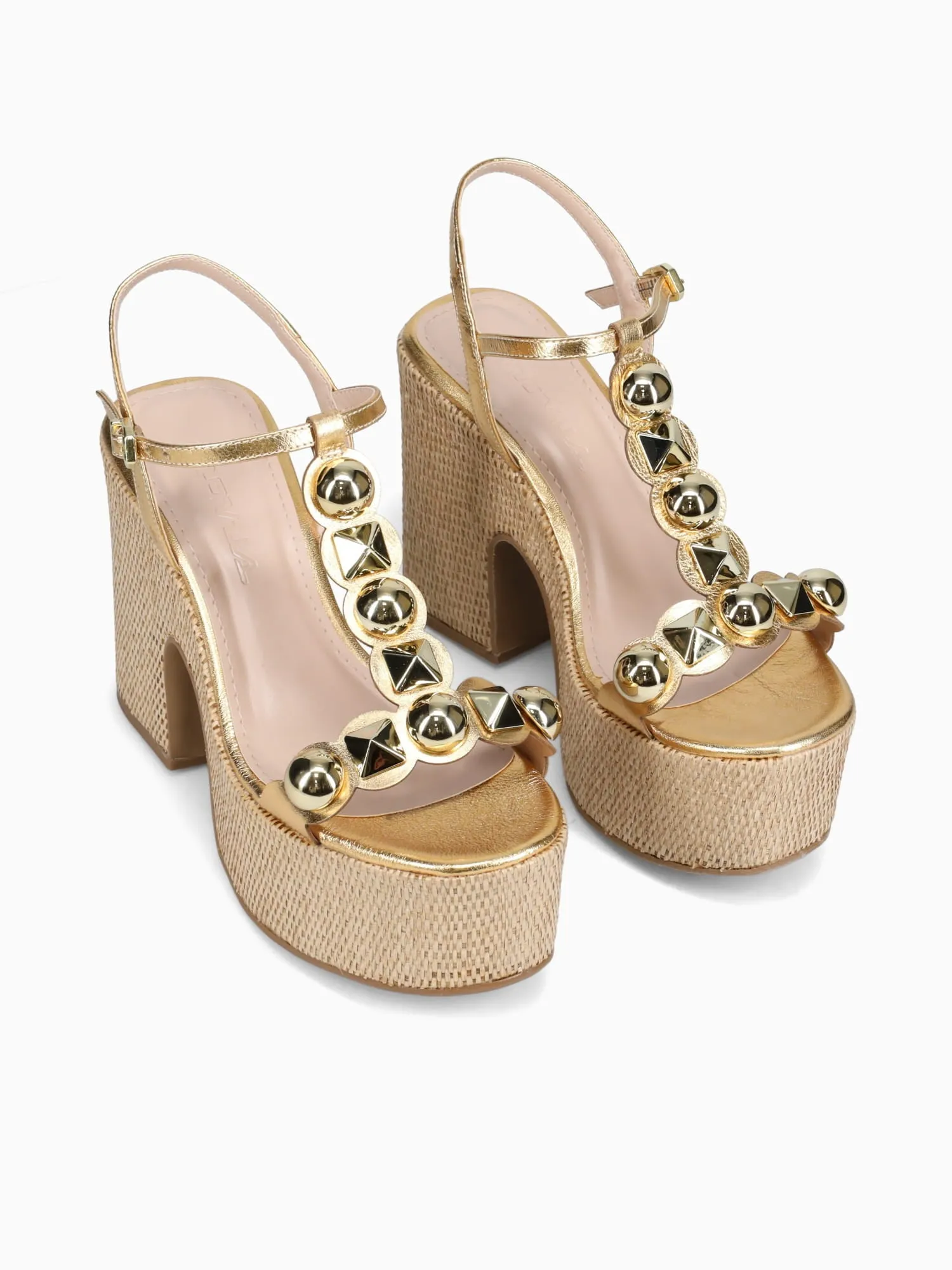 Shoes For Casual Shorts Phillippa Gold Crystal Leather