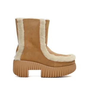 Composition Toe Work Boots PLIA FERO CAMEL