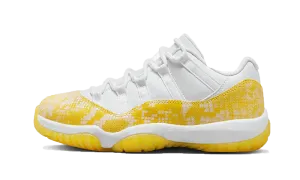 Onitsuka Sneakers Air Jordan 11 Retro Low Yellow Snakeskin