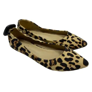 Shoes Flats By Ollio In Animal Print, Size: 7.5 Blyth Flat Shoes