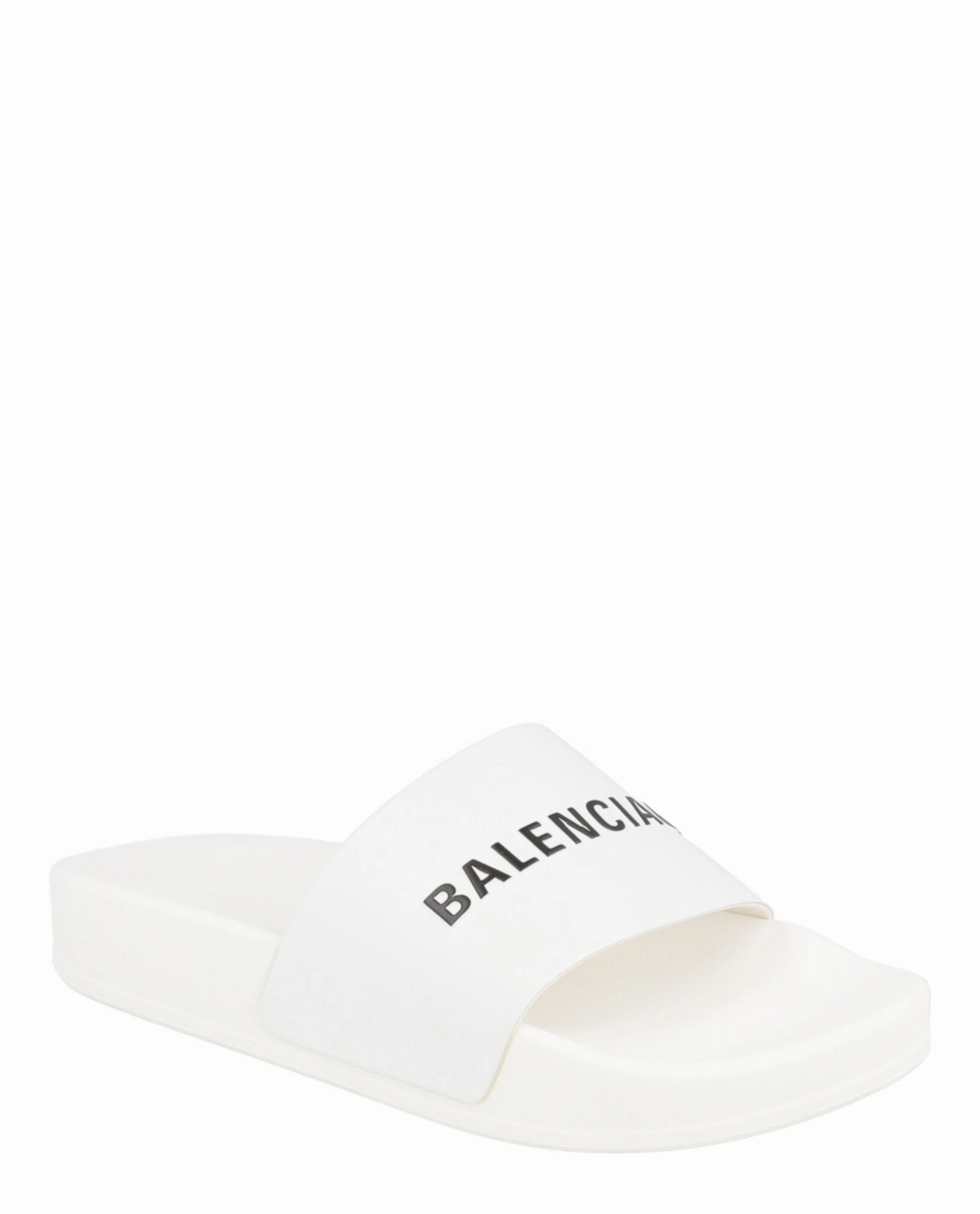 Balenciaga Logo Pool Slides Kids Originals Samoa Casual Shoes