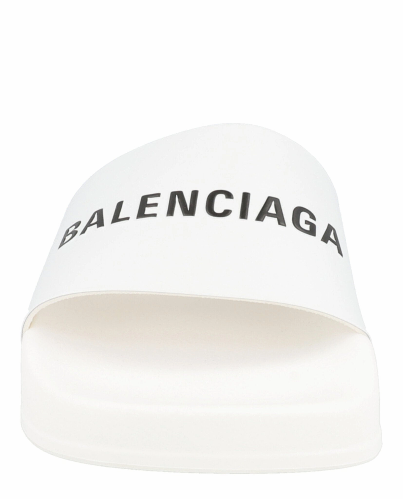 Balenciaga Logo Pool Slides Kids Casual Canvas Shoes