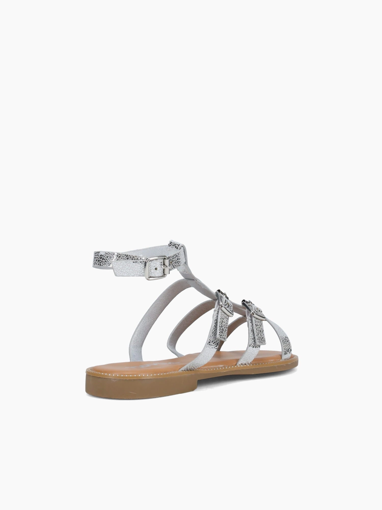 Fatima Silver Metallic 530 Casual Shoes Sea Salt