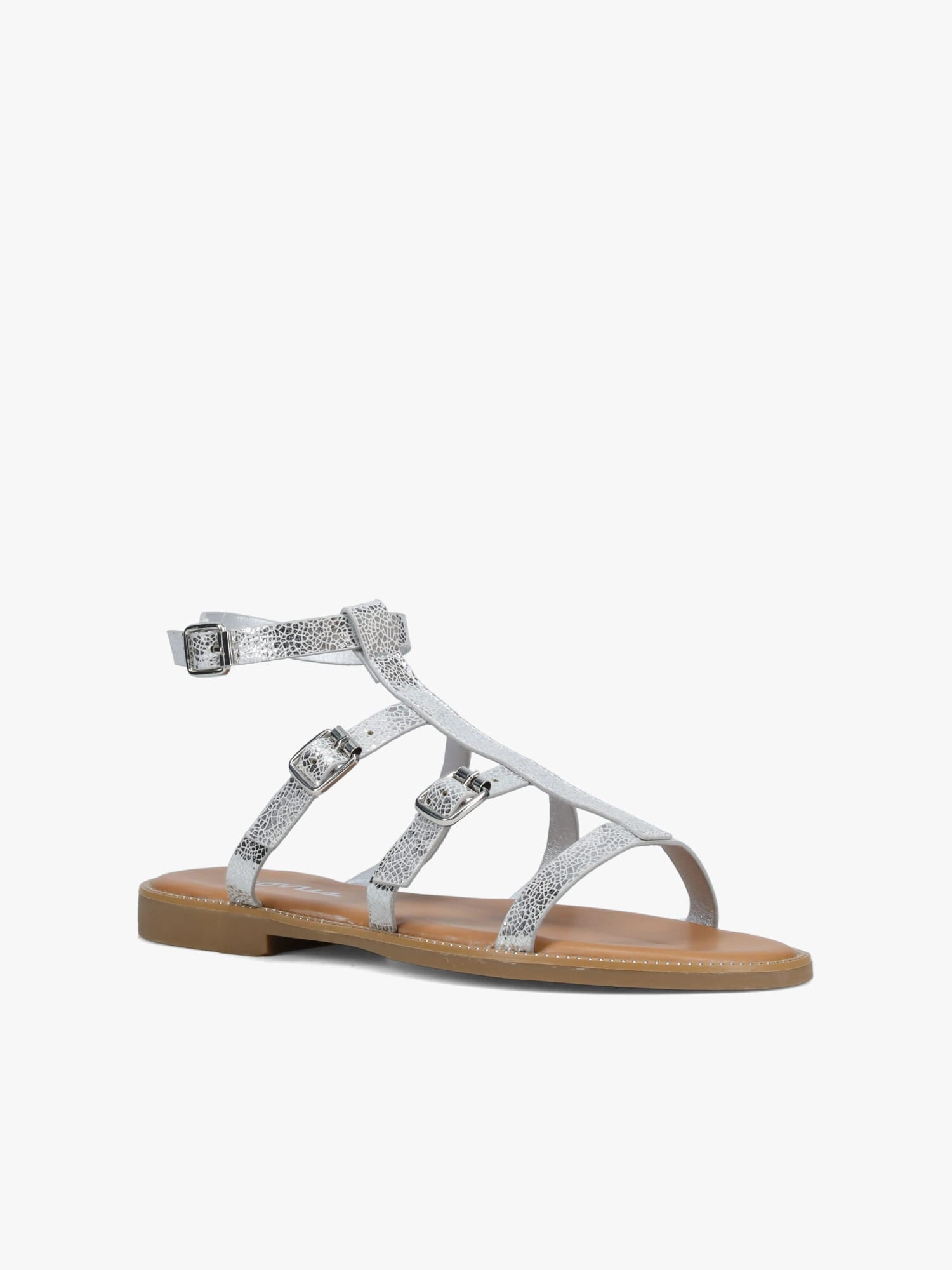 Casual Shoes Size 13 Fatima Silver Metallic