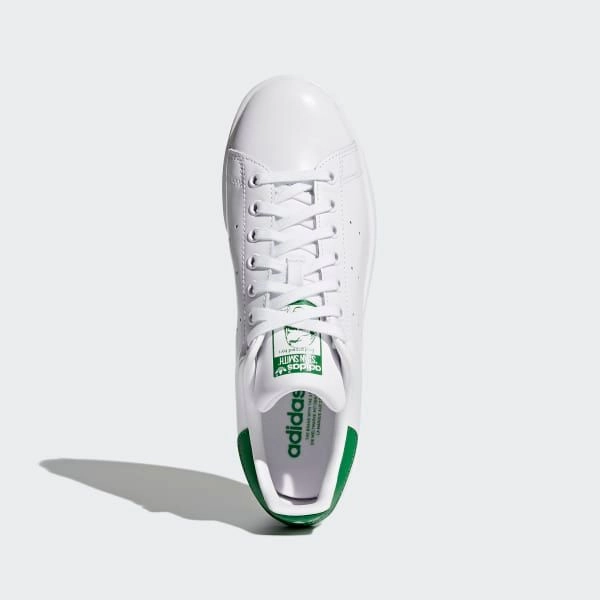 Adidas Men's Stan Smith Shoes - Cloud White / Core White / Green Army Adidas Shoes