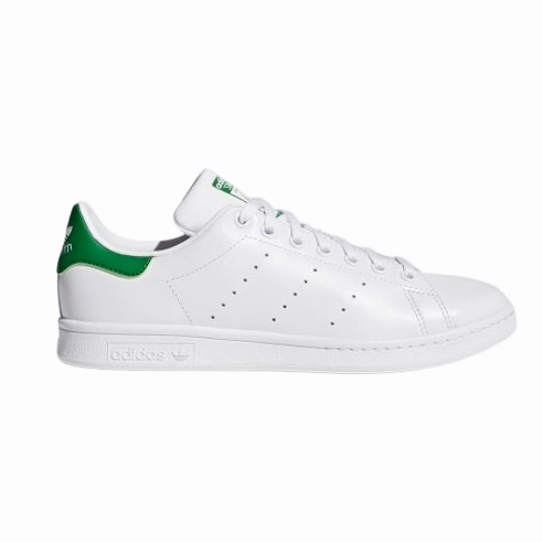 Adidas Men's Stan Smith Shoes - Cloud White / Core White / Green Adidas Top Rated Shoes