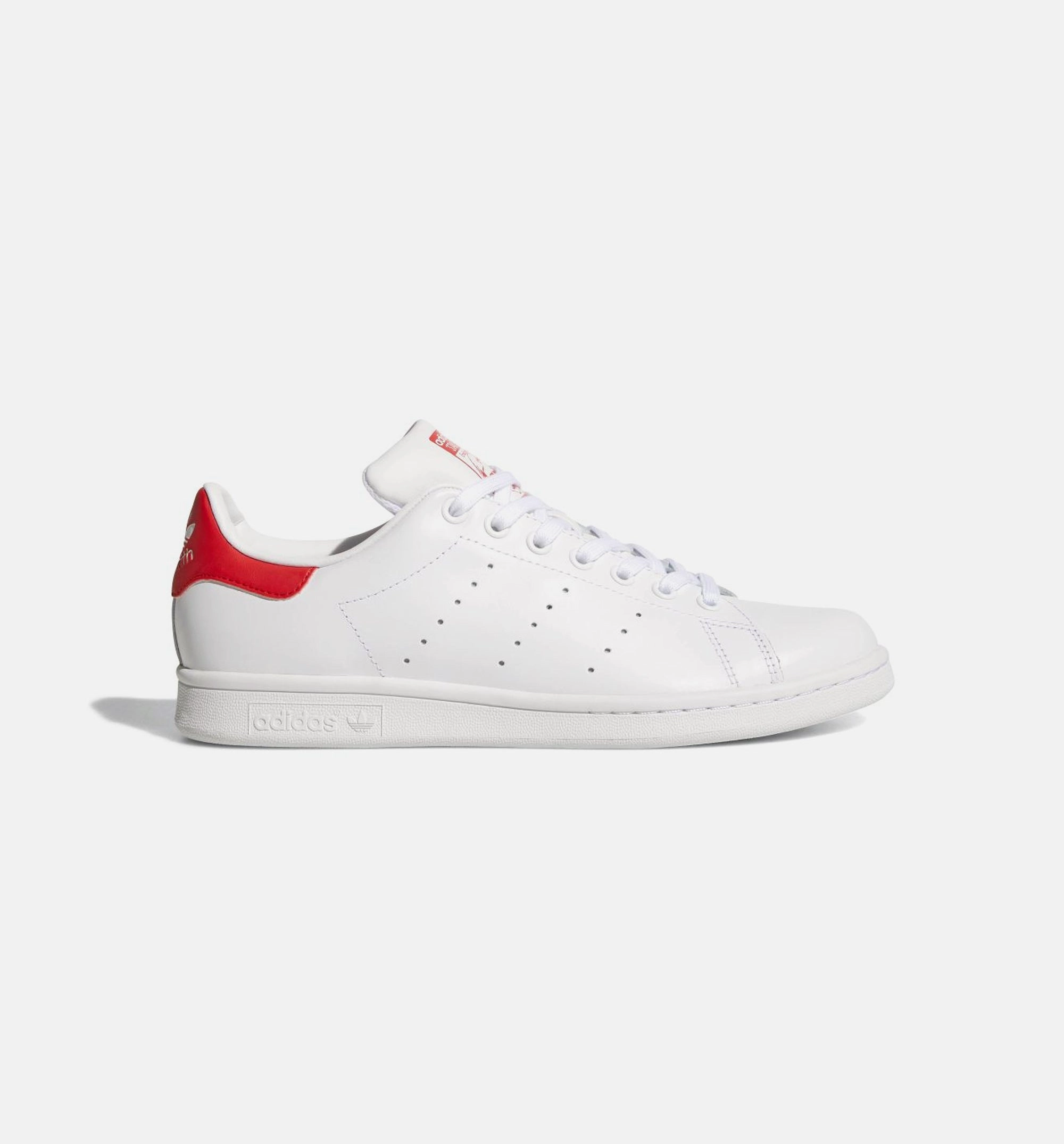 Yellow Adidas Shoes Stan Smith Men's - Running White/Red