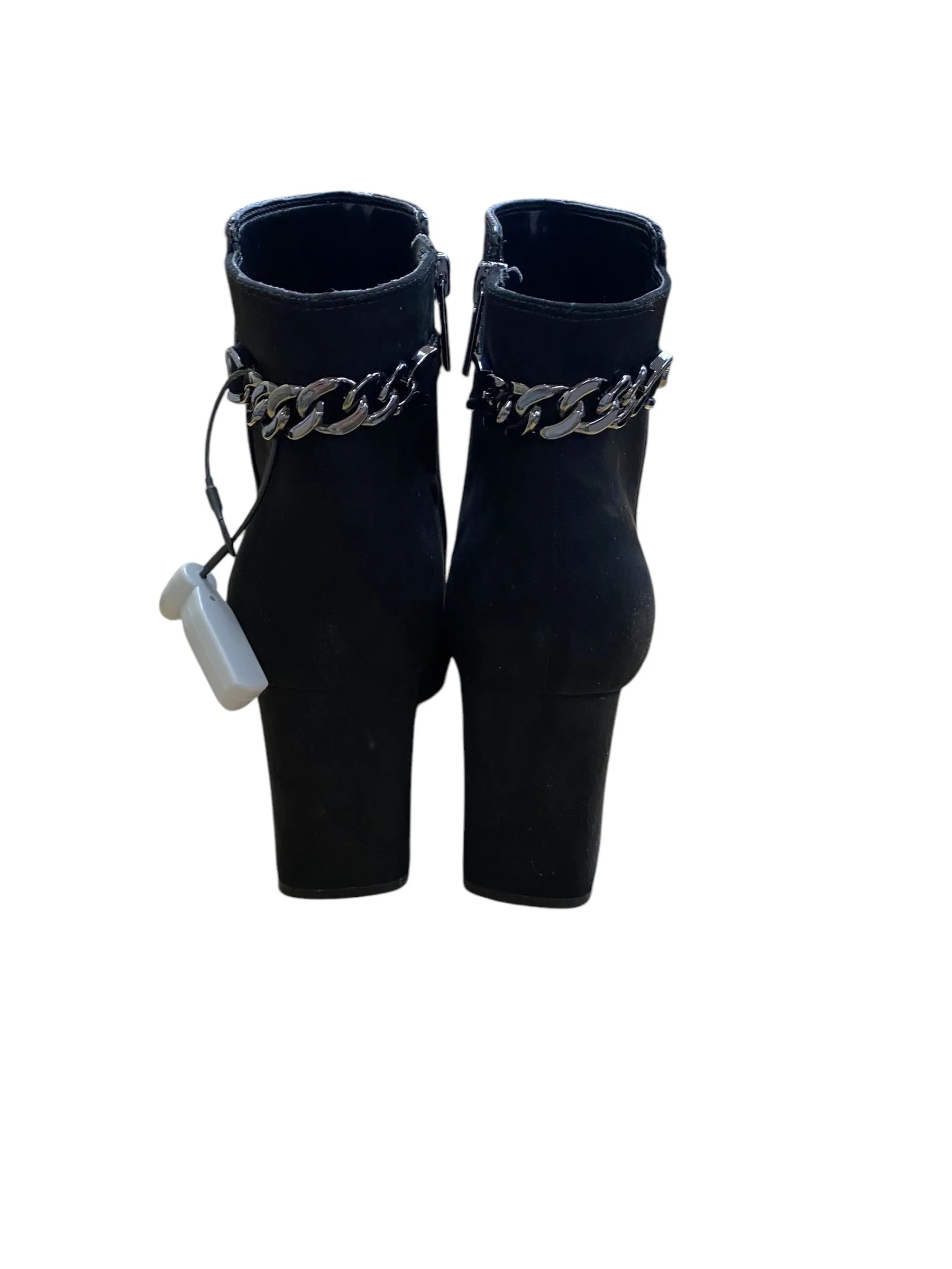 Hiking Boots Ankle Support Boots Ankle Heels By Bandolino In Black, Size: 10