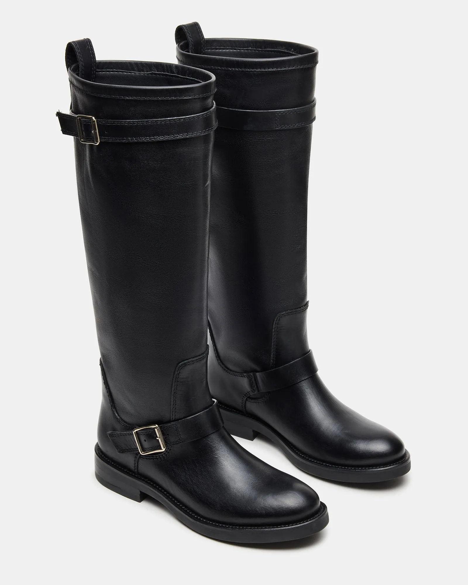 Elliott's Boots Shoes SADY BLACK LEATHER