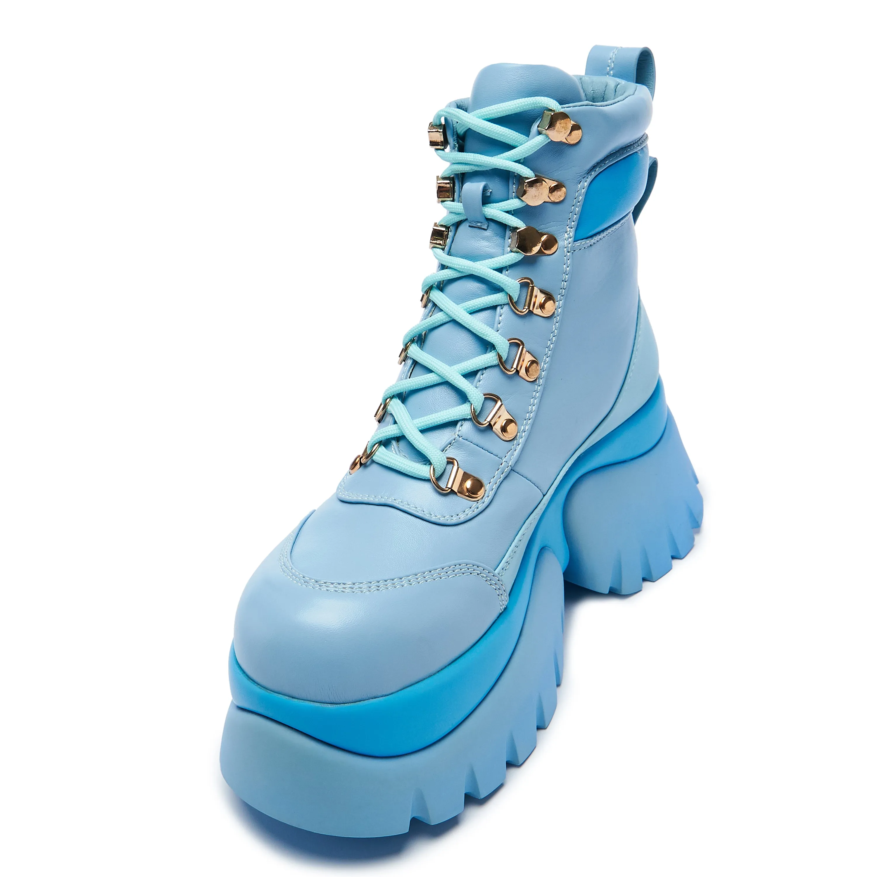 Crybaby Blue Vilun Platform Boots Hippo Boots