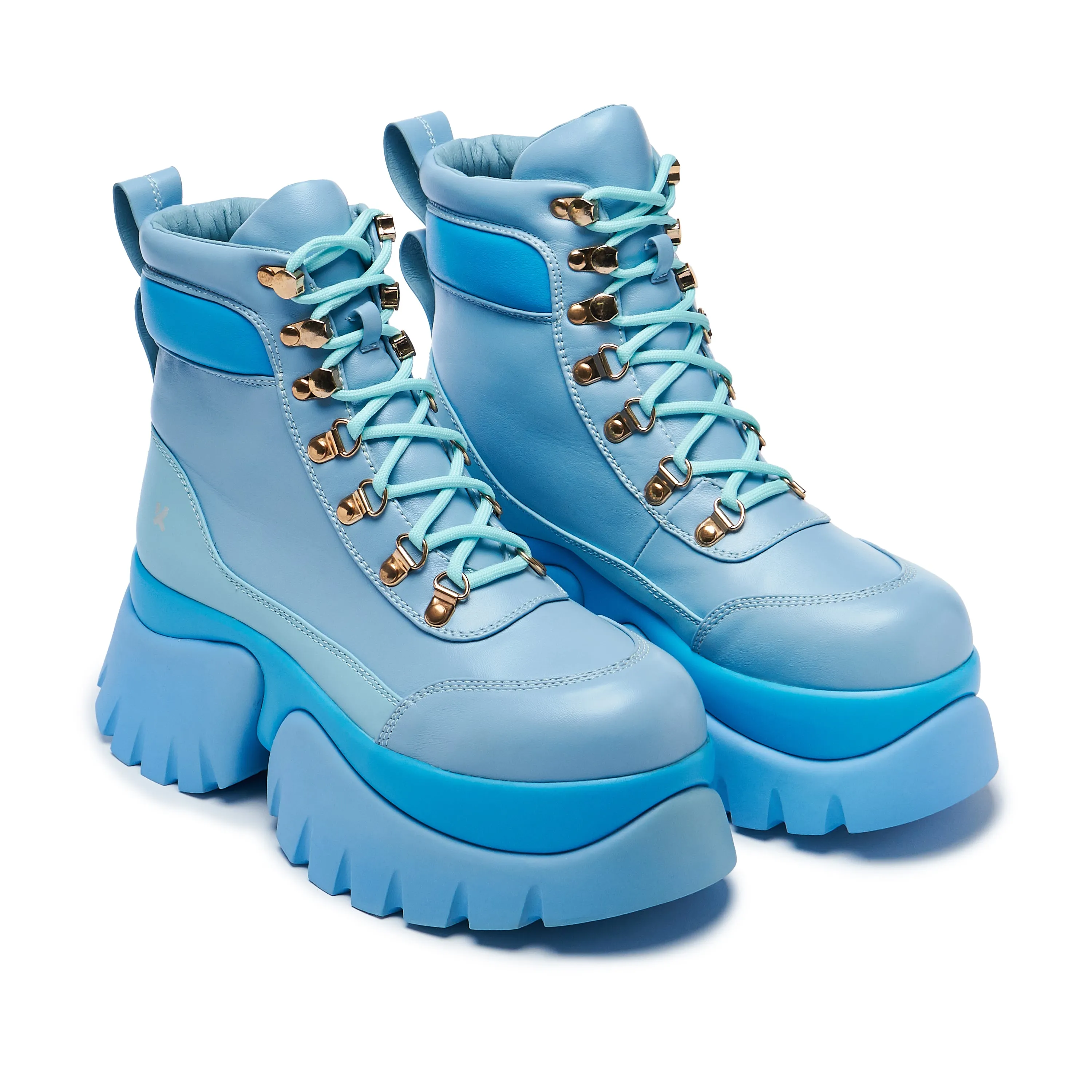 Crybaby Blue Vilun Platform Boots Icon Stormhawk Boots