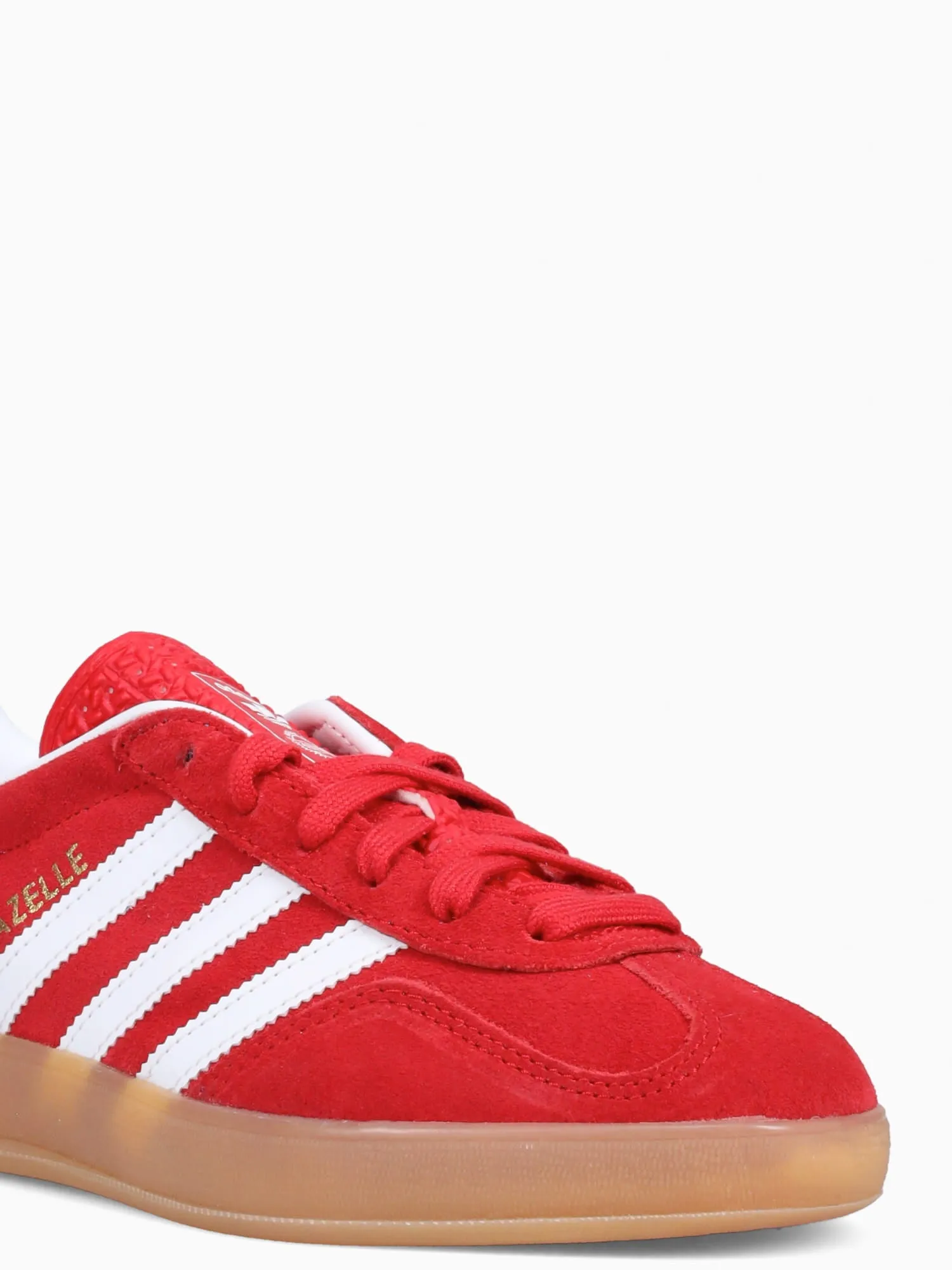 Gazelle Indoor Red White suede Slip On Shoes Business Casual