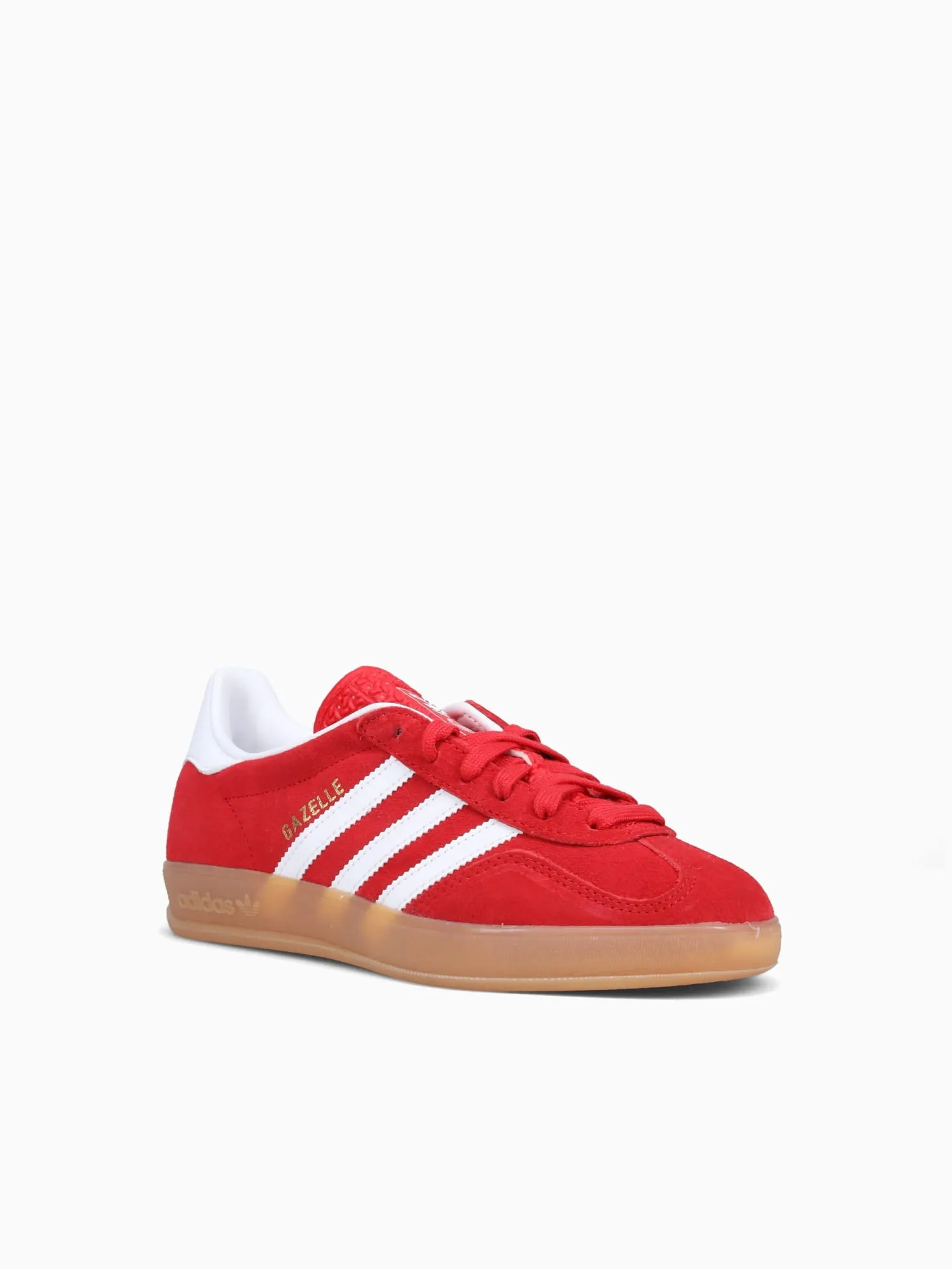 American Made Casual Shoes Gazelle Indoor Red White suede
