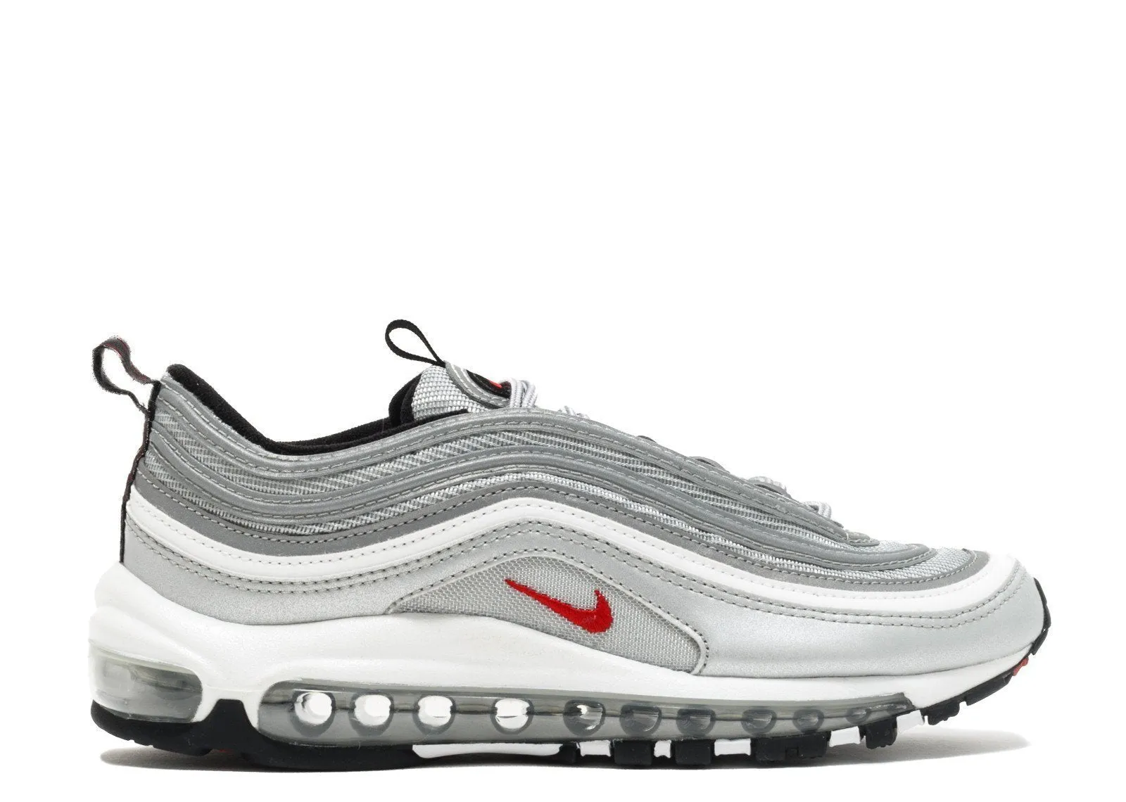 Women NIKE Air Max 97 Silver Bullet (2016/2017) Casual Double Monk Strap Shoes