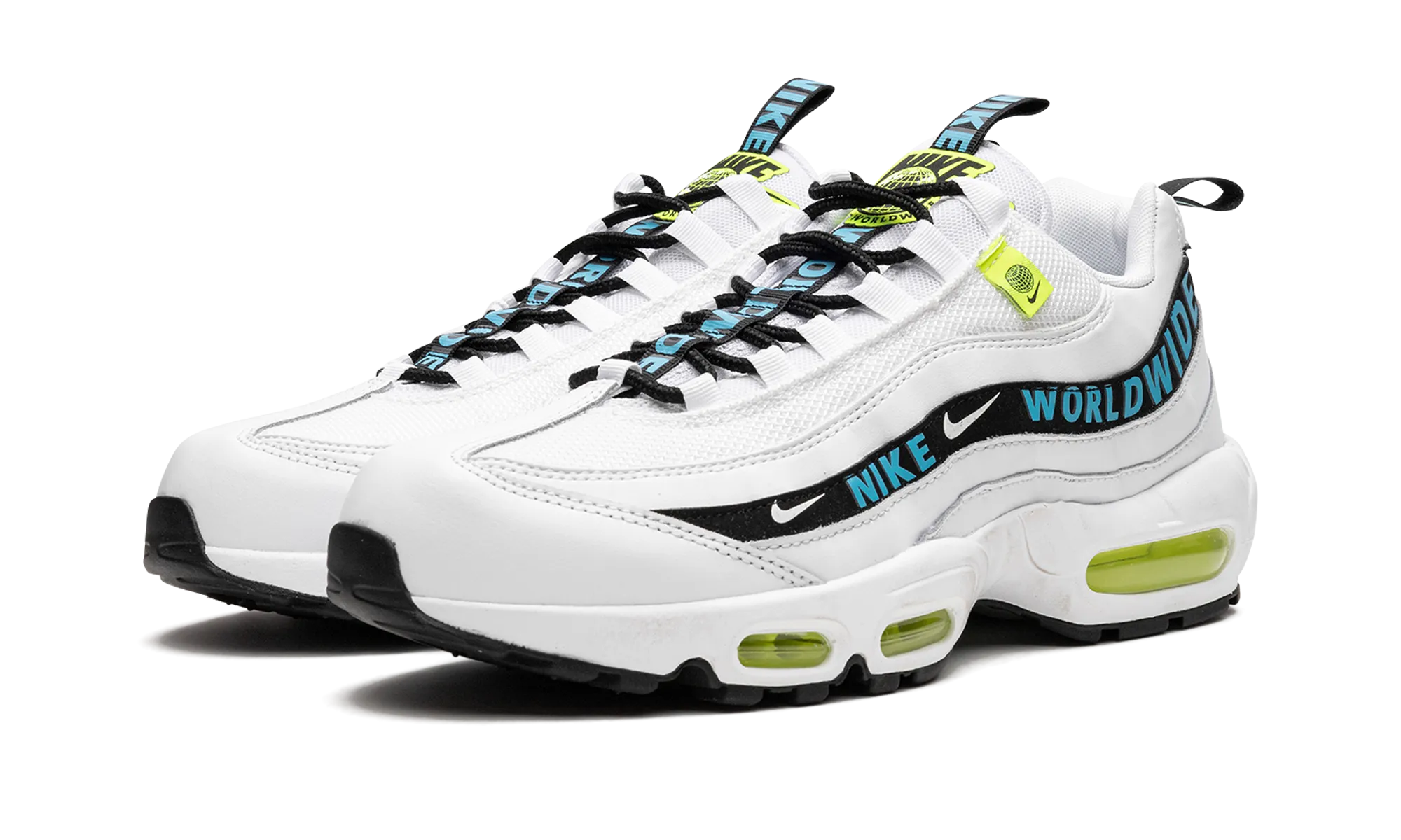 Nike Cleats Shoes Air Max 95 "Worldwide Pack - White"