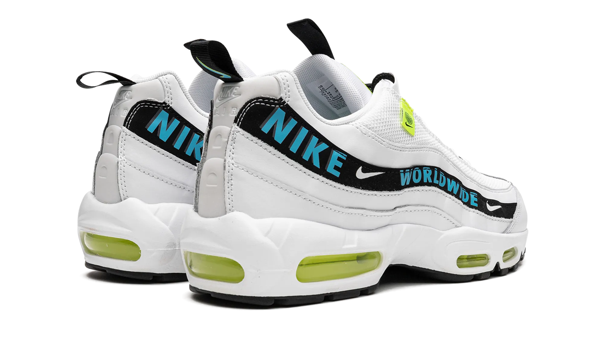 Air Max 95 "Worldwide Pack - White" Nike Soccer Shoes Ronaldo