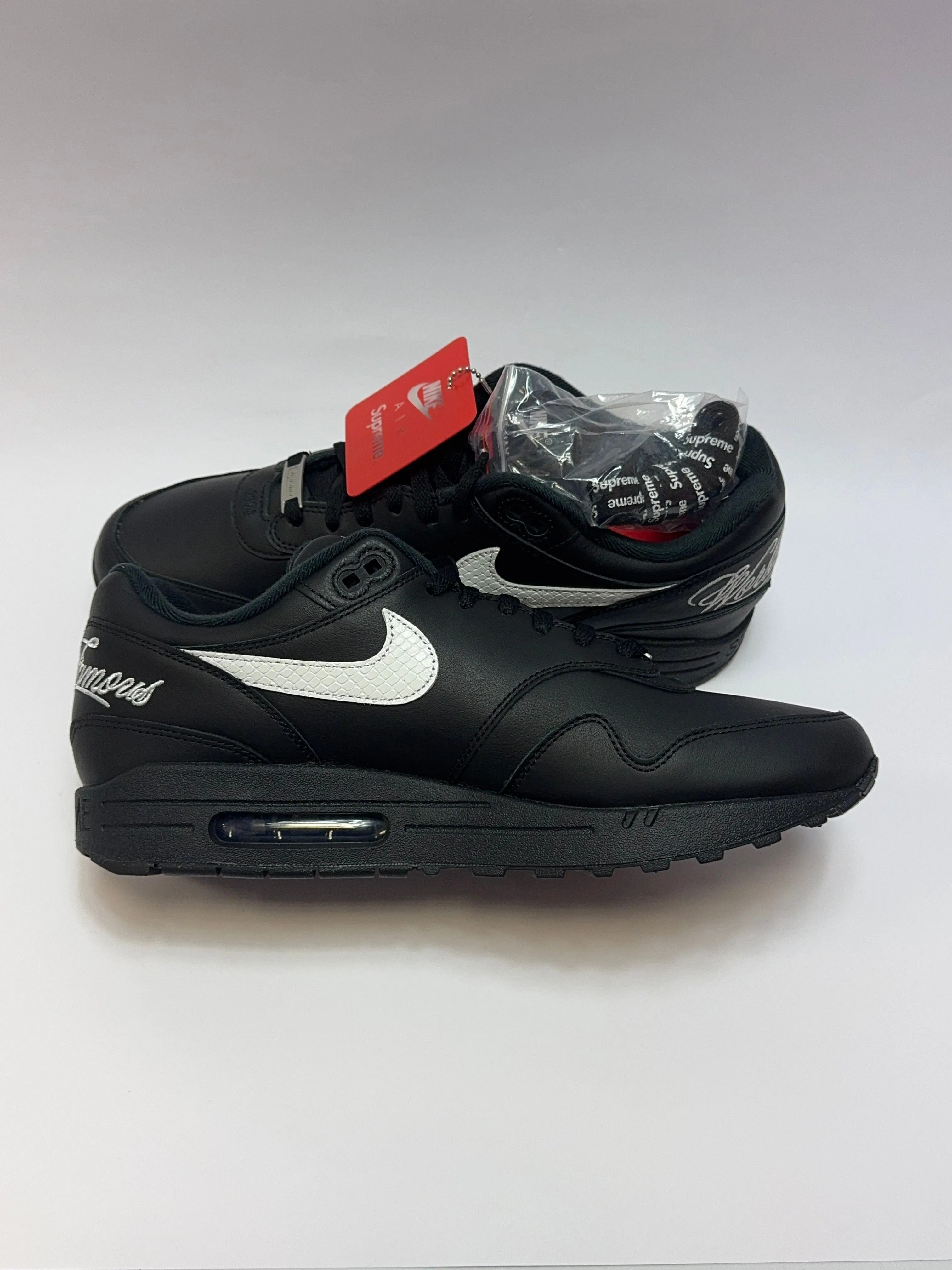 Supreme  Nike Air Max 1 87 SP Black White Nike Kobe Viii Shoes